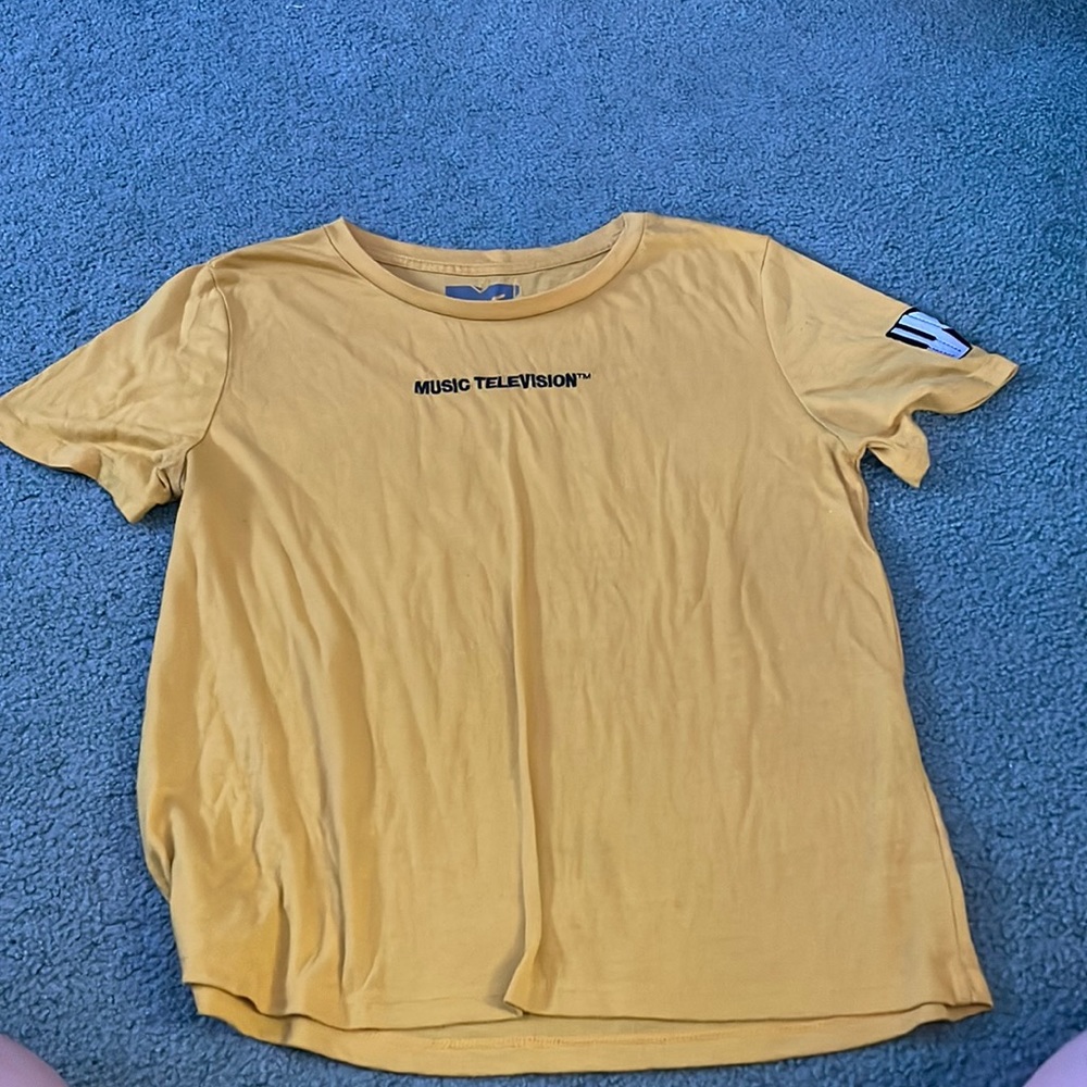 MTV embroidered tee
